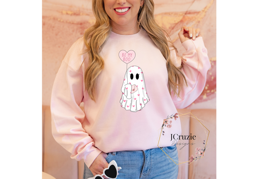 Be My Boo Valentine Crewneck