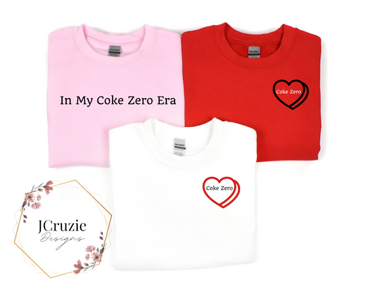 Coke Zero Valentine Crewneck