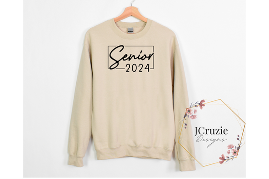 Simple Senior 2024 Crewneck