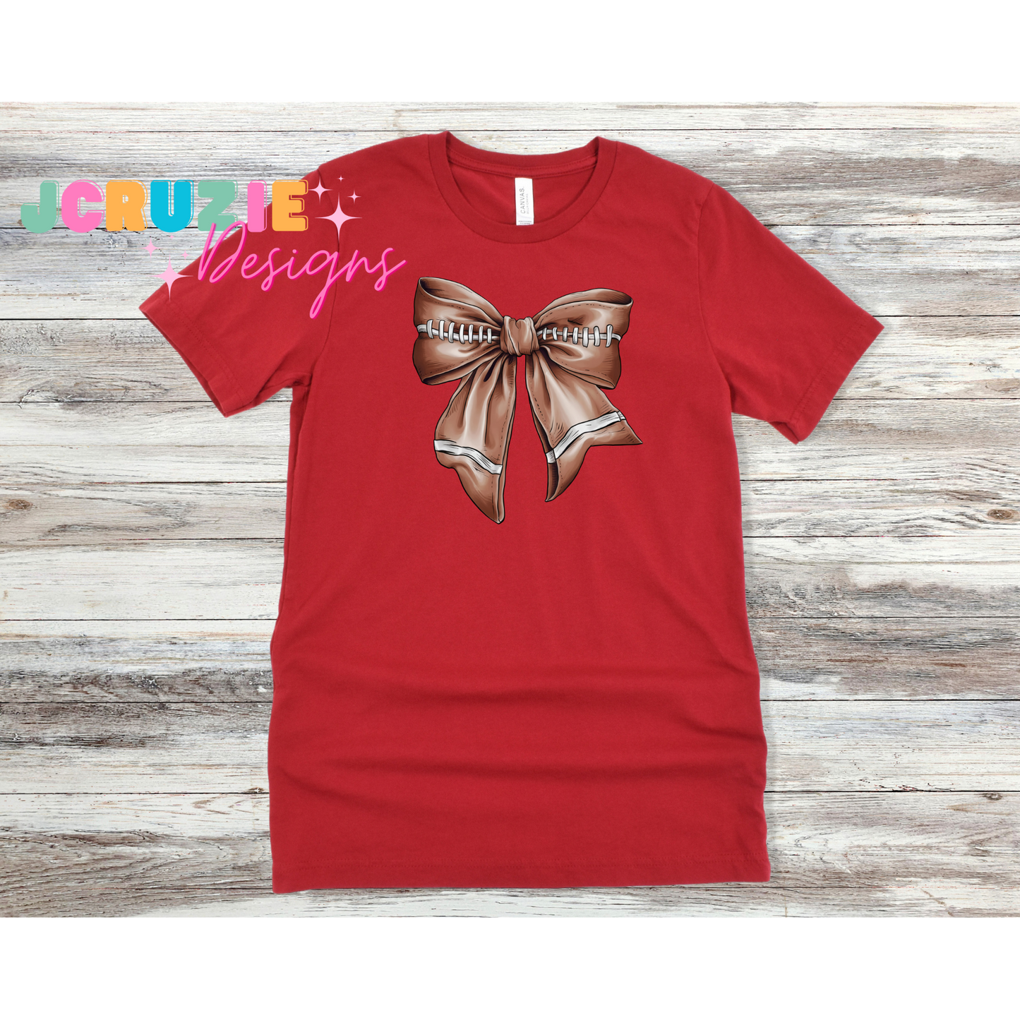 Coquette Football Bow Shirt