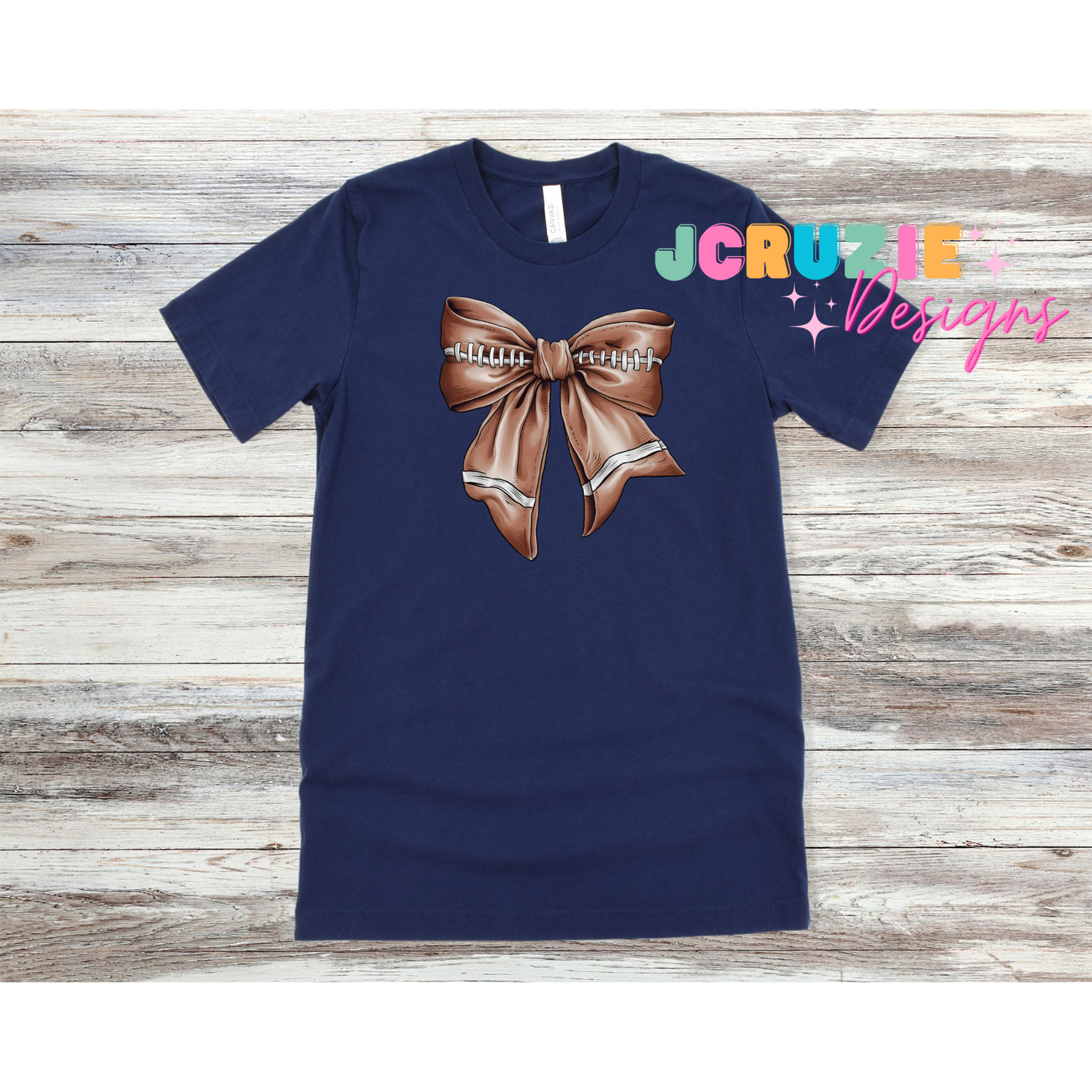 Coquette Football Bow Shirt