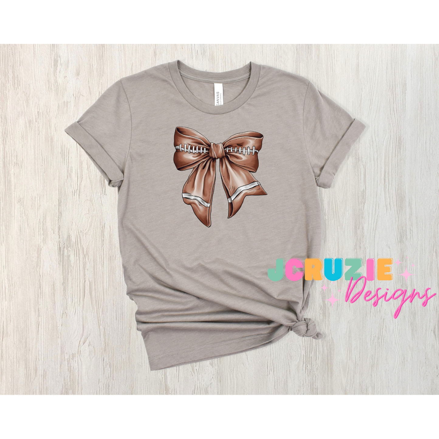 Coquette Football Bow Shirt